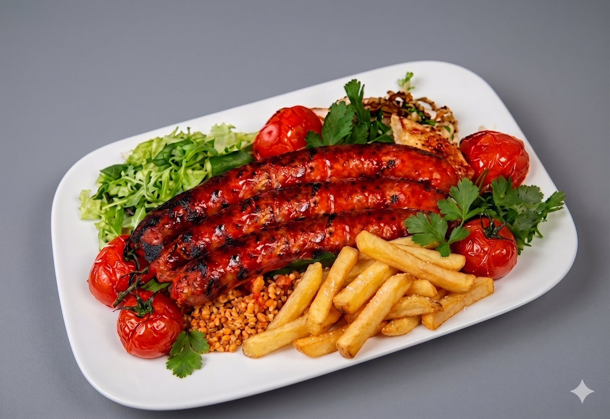 Assiette Merguez